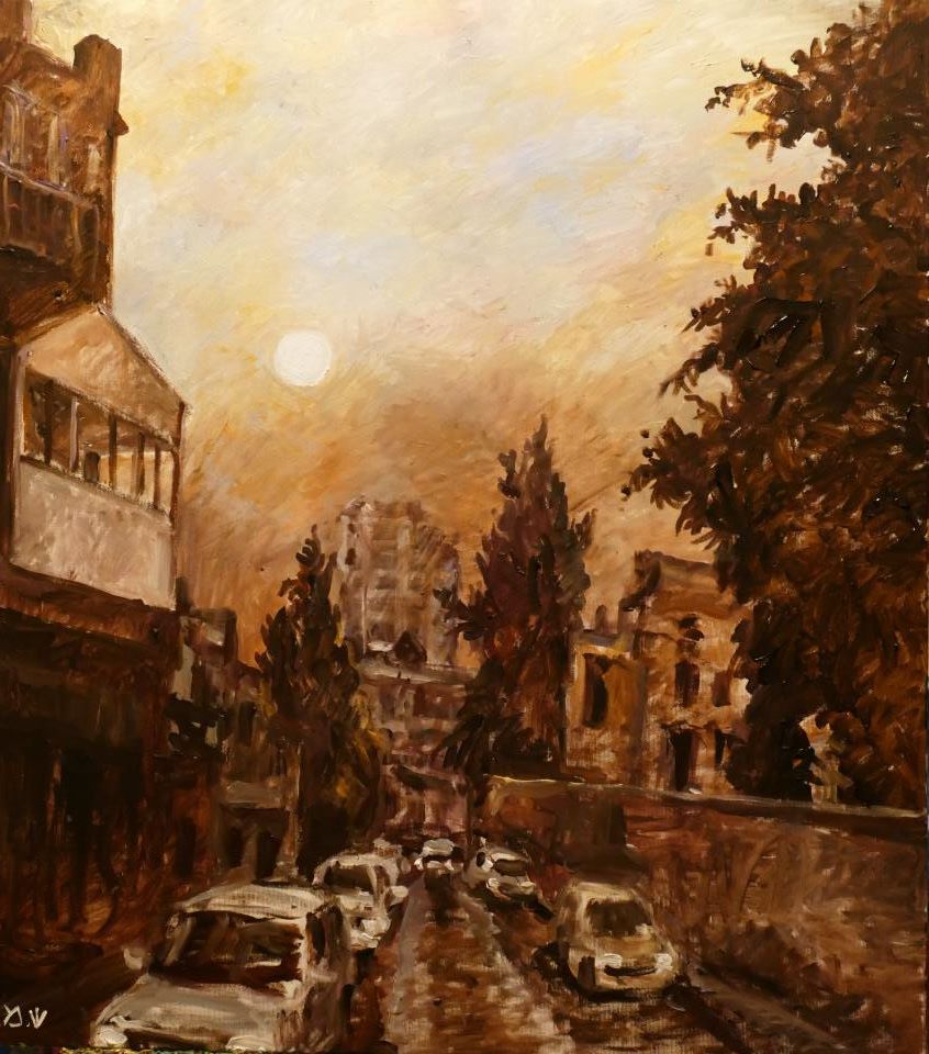 Иерусалим во время пылевой бури